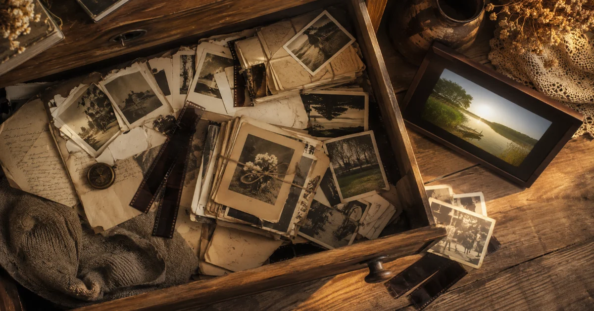 Les photos de famille : un trésor caché dans vos tiroirs