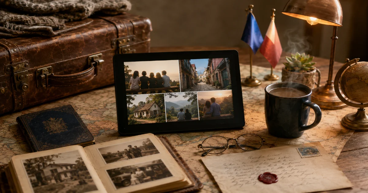 Les expatriés et le mal du pays familial