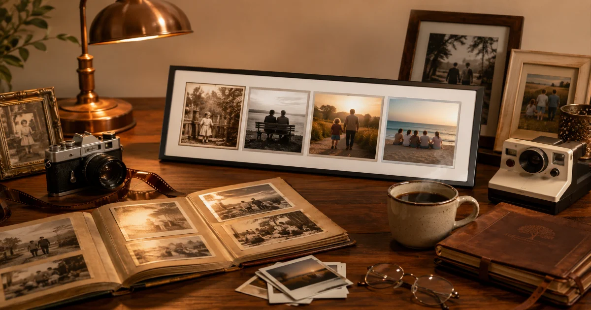 La photographie de famille au fil du temps