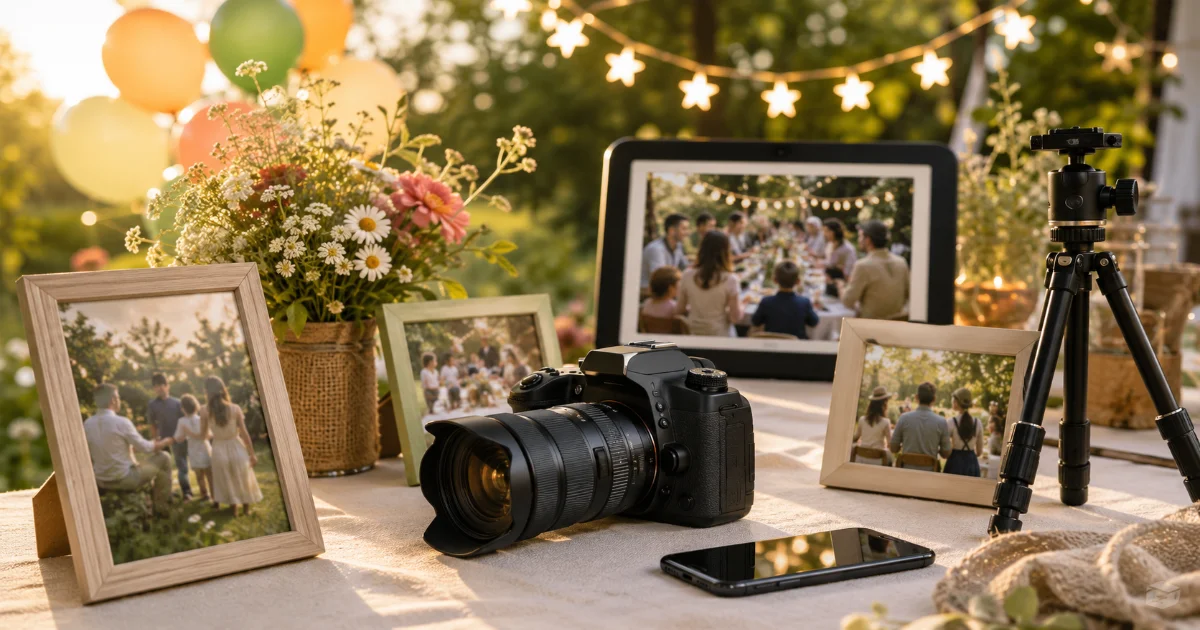 Comment prendre de meilleures photos de famille lors des réunions