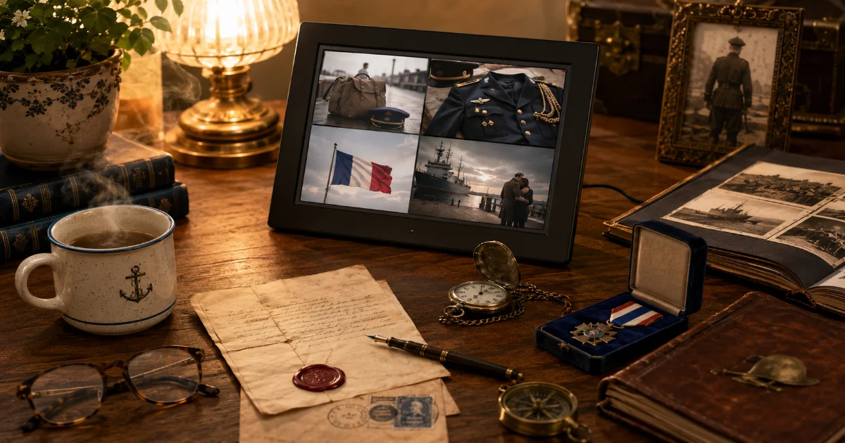 Les familles de militaires : amour et séparations