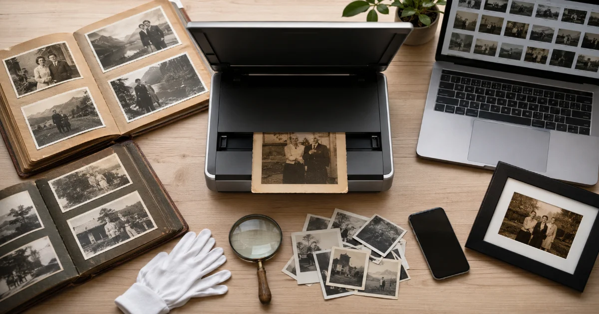 Numériser ses vieilles photos : guide complet pour débutants
