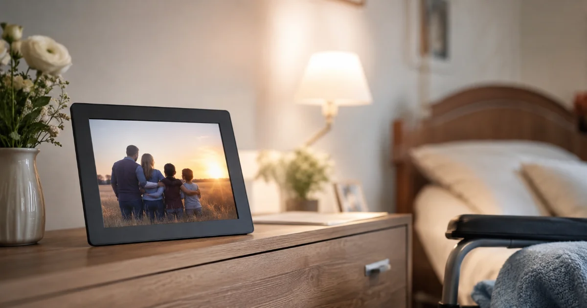 Cadre connecté pour un grand-parent en Ehpad : usages concrets et bonnes pratiques