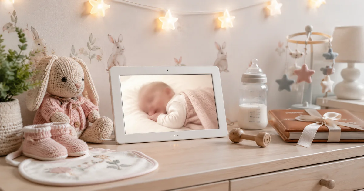 Cadeau de naissance original : accueillir bébé avec ses premières photos animées