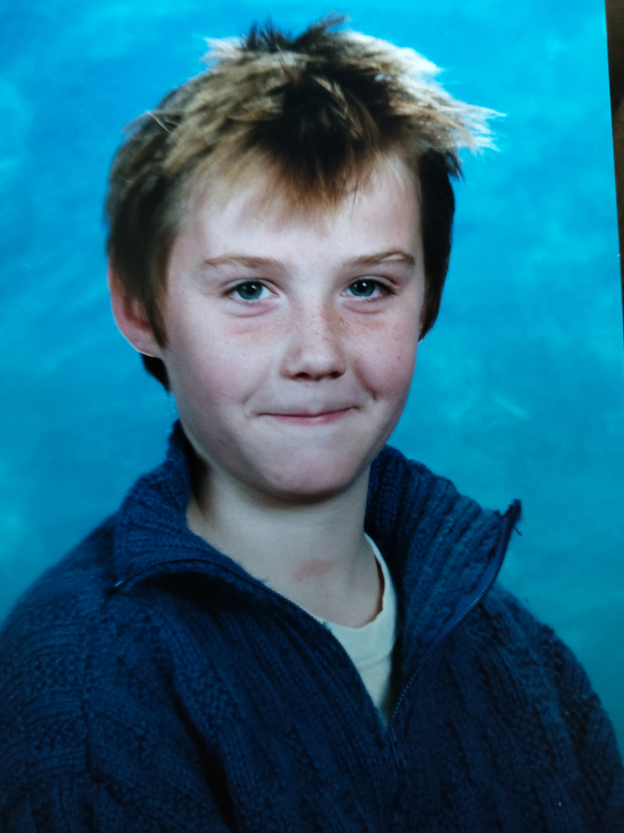 Photo de départ : portrait d'enfant